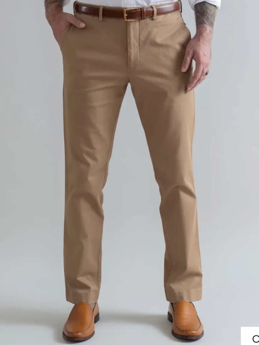 Men's Ledbury The Richmond Chino Khaki Pants
